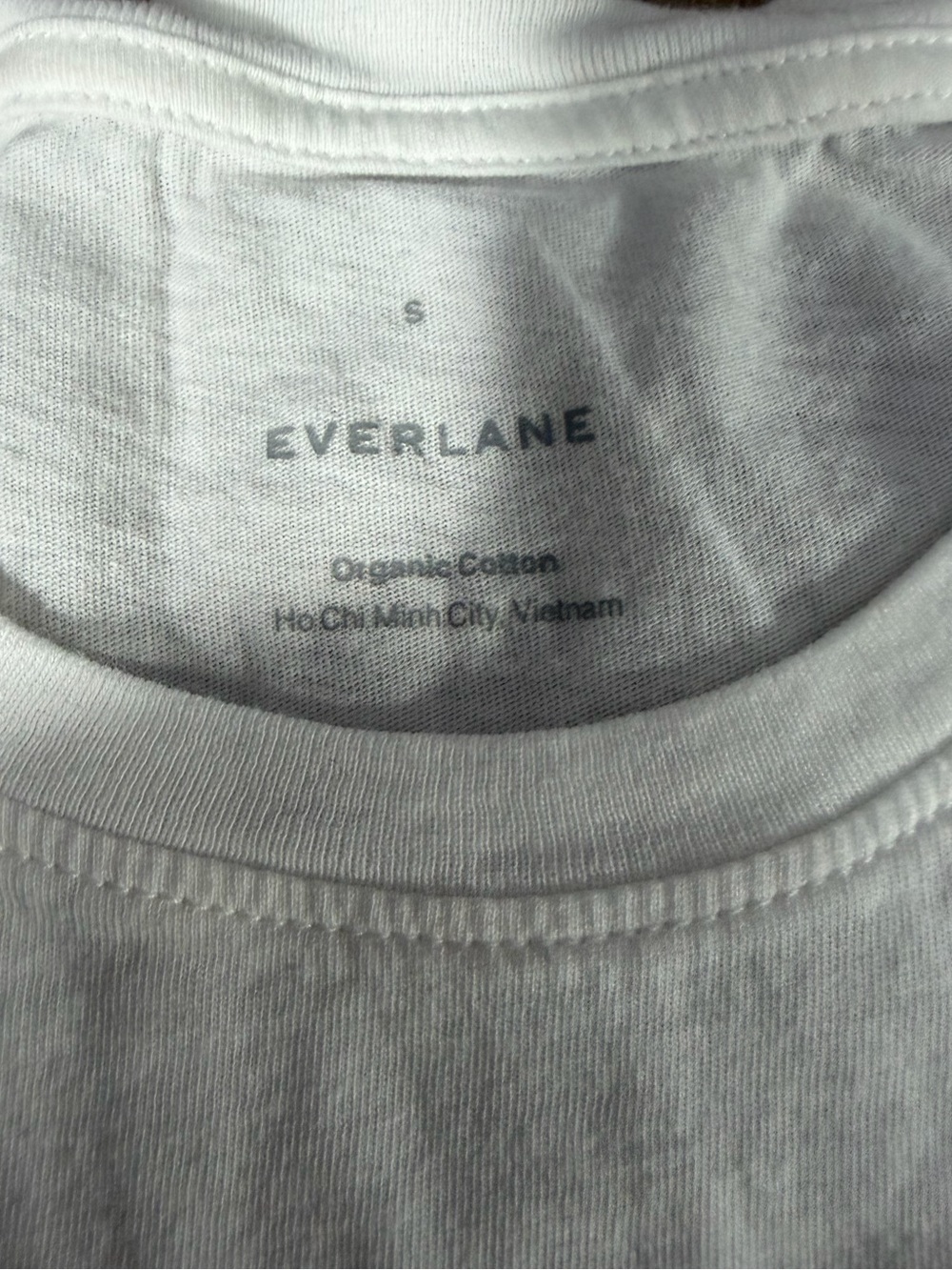 Everlane White Short Sleeve Crewneck Tee - Picture 3 of 7